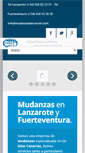 Mobile Screenshot of mudanzaslanzarote.com